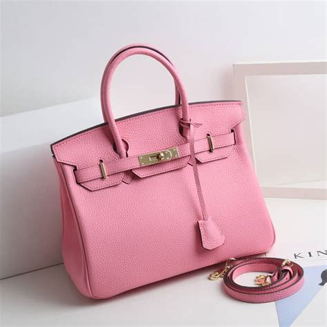 pink birkin bag dupe